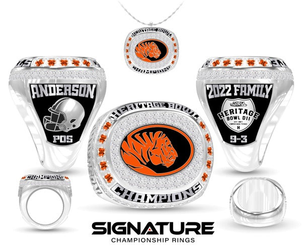 East Central University Football 2022 Championship Ring