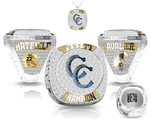 Christ Church  Football 2022 Championship Ring