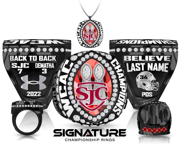 St Johns College High School Football 2022 Championship Ring