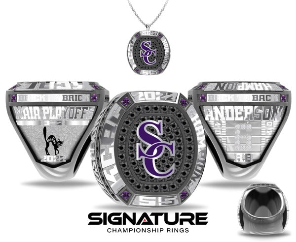 Southwestern College Football 2022 Championship Ring