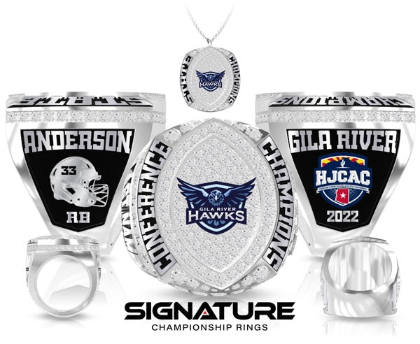 Gila River Hawks Football 2022 Championship Ring