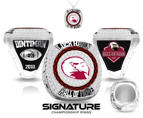 Lock Haven University of Pennsylvania Football 2010 Championship Ring