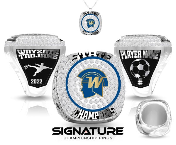 Wayzata High School Soccer -Men's 2022 Championship Ring