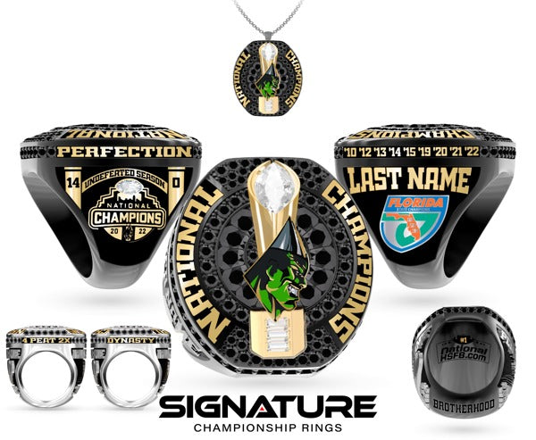 Miami Central High School Football 2022 Championship Ring
