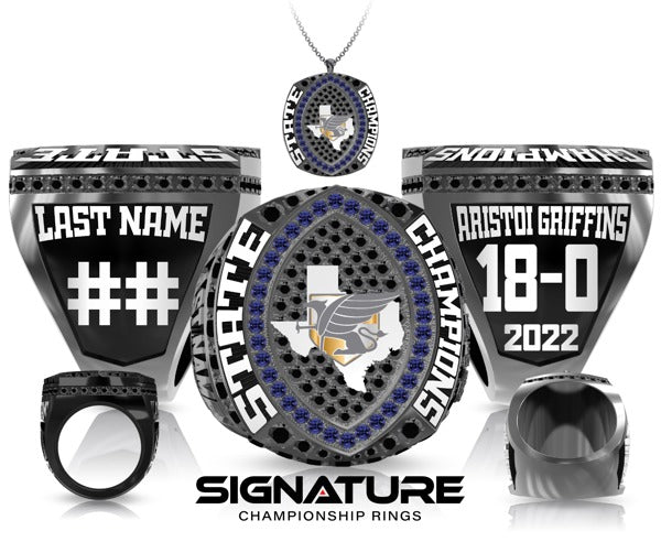 Aristoi Classical Academy Football 2022 Championship Ring