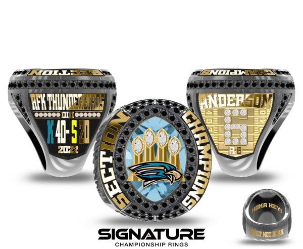 Robert F Kennedy High School Football 2022 Championship Ring
