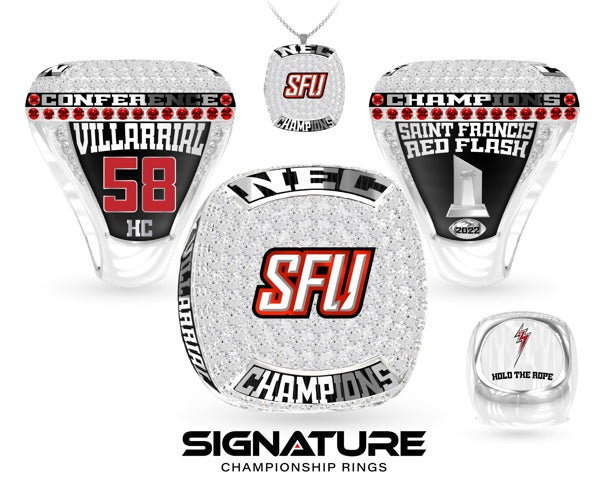 Saint Francis University Football 2022 Championship Ring