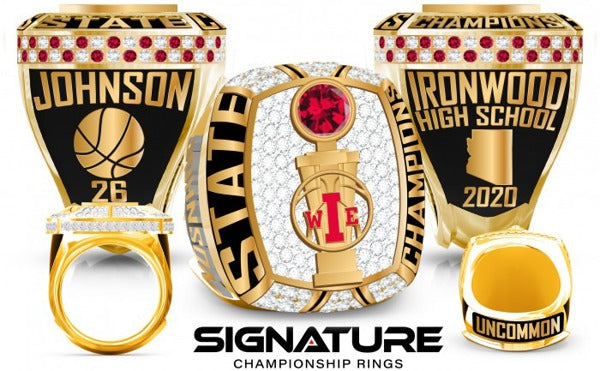Ironwood High School Basketball 2020 Championship Ring