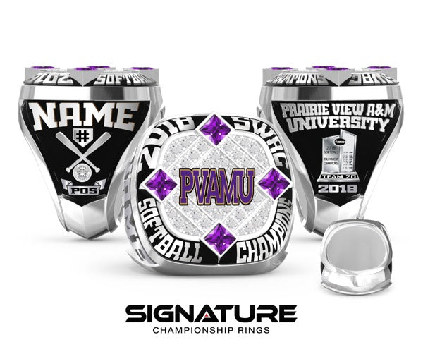 Prairie View A&M University Softball 2018 Championship Ring
