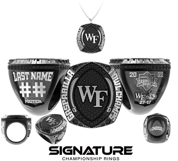 Wake Forest  Football 2022 Championship Ring