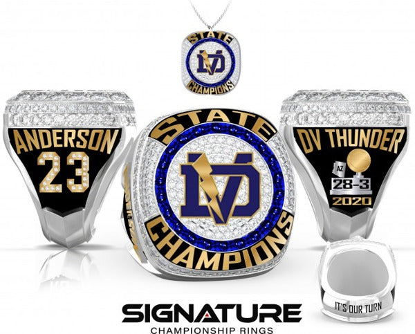Desert Vista  Basketball -Men's 2020 Championship Ring