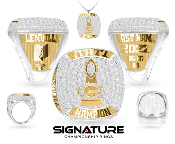 Glenville High School Track &amp; Field -Coed 2022 Championship Ring