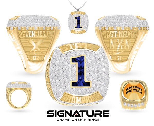 Belen Jesuit Preparatory School Cross Country -Men's 2022 Championship Ring