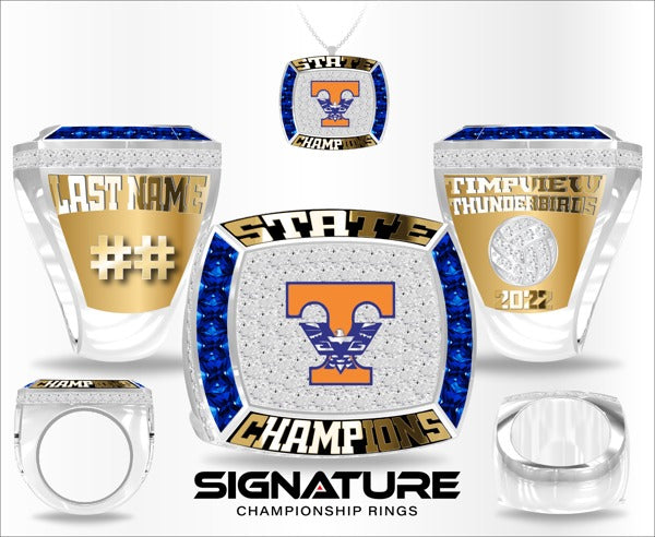 Timpview Volleyball -Women's 2022 Championship Ring