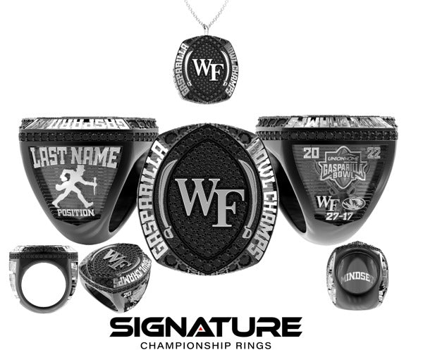 Wake Forest  Football 2022 Championship Ring