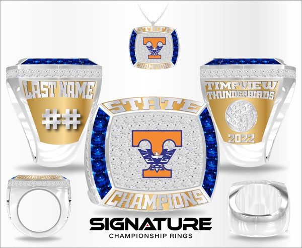 Timpview Volleyball -Women's 2022 Pendant