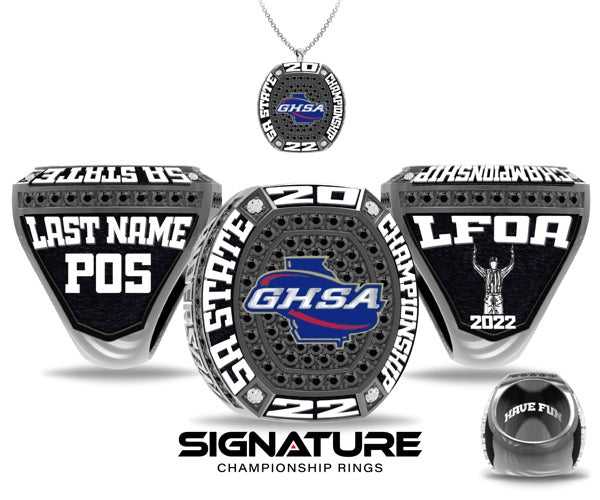 GHSA Cameron Mason Officiating Crew Other 2022 Championship Ring