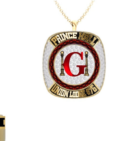 Navelle Hargrove Prince Hall Union Lodge #76 Pendant