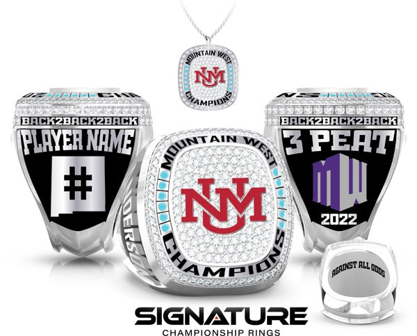 New Mexico State University Soccer -Women's 2022 Championship Ring