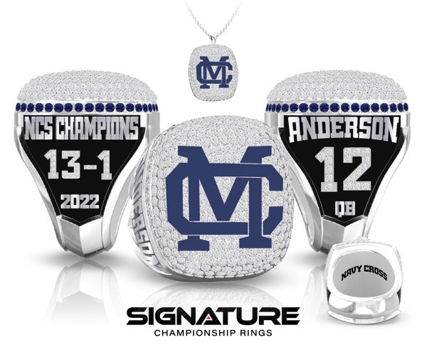 Marin Catholic High School Football 2022 Championship Ring
