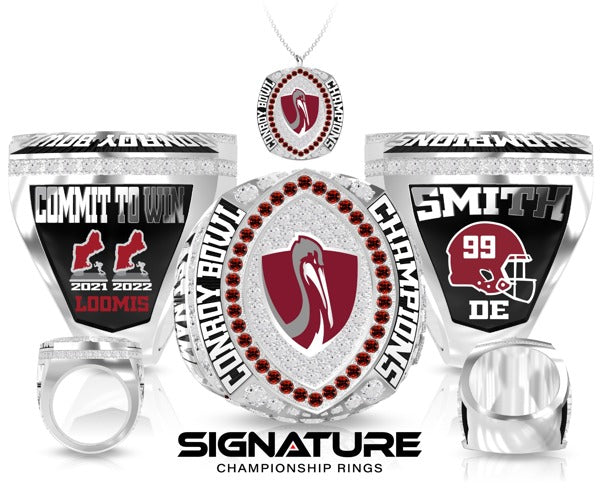 The Loomis Chaffee School Football 2022 Championship Ring