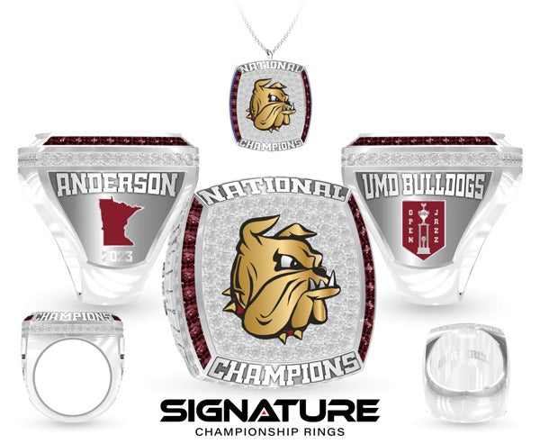 University of Minnesota-Duluth Dance 2023 Championship Ring