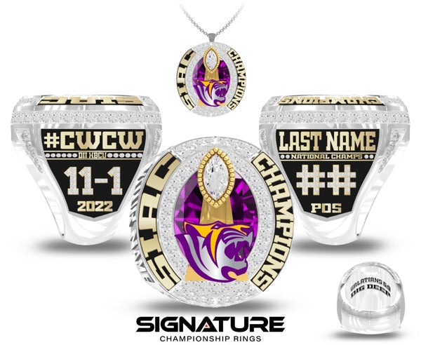 Benedict College Football Championship Ring