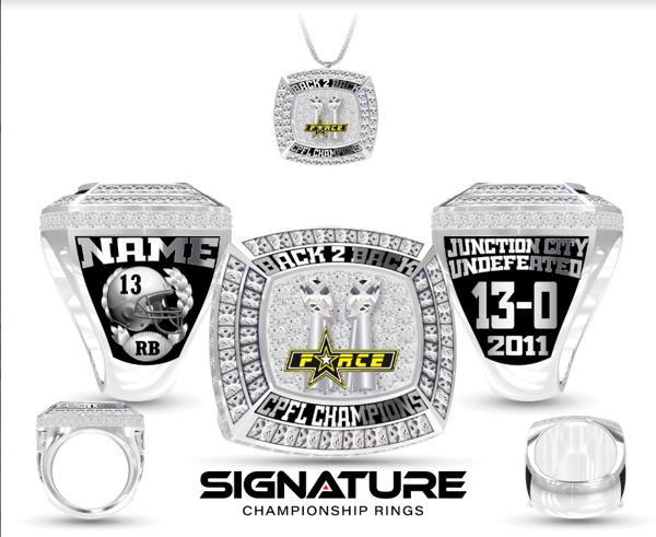 Junction City Football 2011 Championship Ring