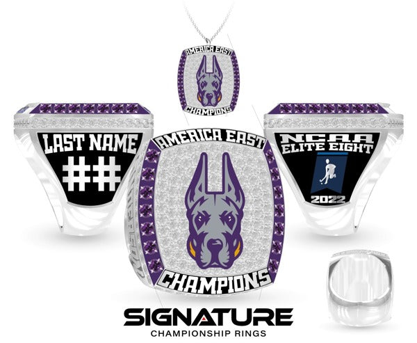 University at Albany Field Hockey 2022 Championship Ring