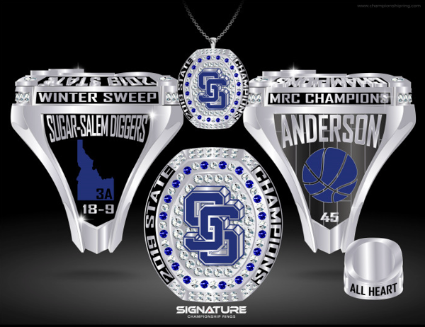 Sugar-Salem Basketball -Men's 2019 Pendant
