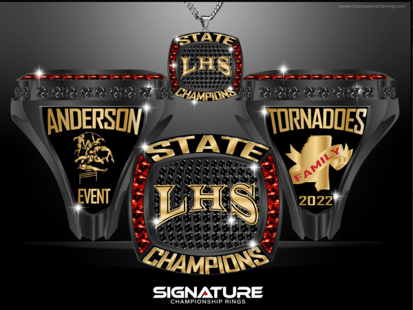 Laurel High School Track &amp; Field 2019 Championship Ring