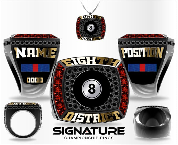 MCRC Eighth District 2023 Championship Style Ring
