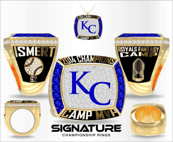 Ismert Royals Fantasy Camp 2014 Camp MVP Ring