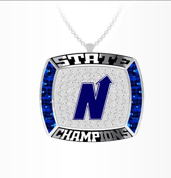 Edmond North High School Cross Country -Men's 2022 Pendant