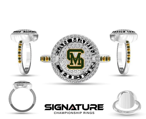 San Marin High School Cheer 2023 Fashion Ring