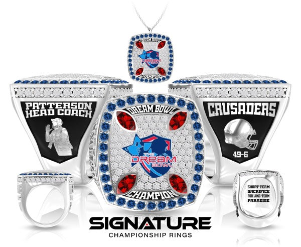 Jeremy Patterson Dream Bowl 2023 Championship Ring