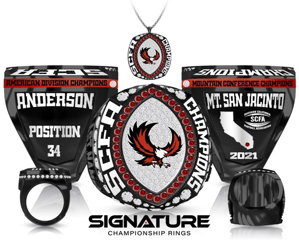 Mt. San Jacinto  Football 2021 Championship Ring