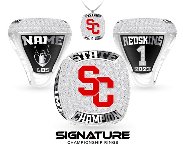 Social Circle High School Wrestling 2023 Championship Ring Individuals