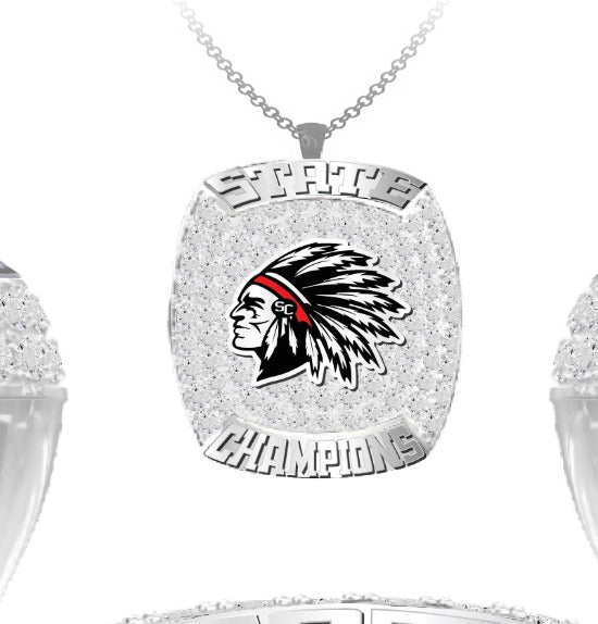 Social Circle High School Wrestling 2023 Pendant