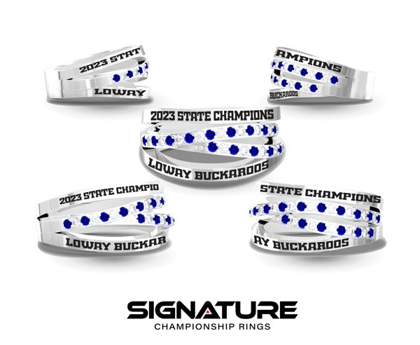 Lowry High School Basketball -Women's 2023 Fashion Ring