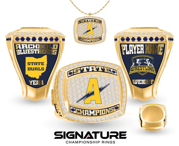 Archbold Wrestling 2023 Championship Ring