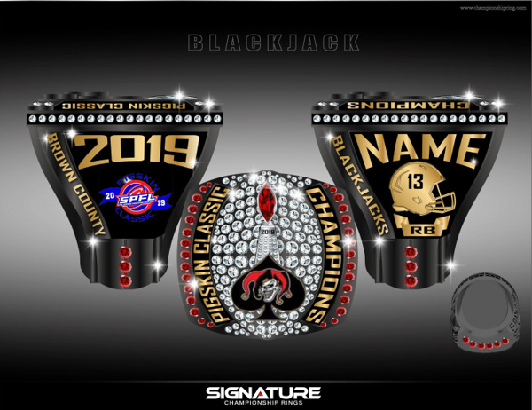 AFE USA All Stars Football 2019 Championship Ring