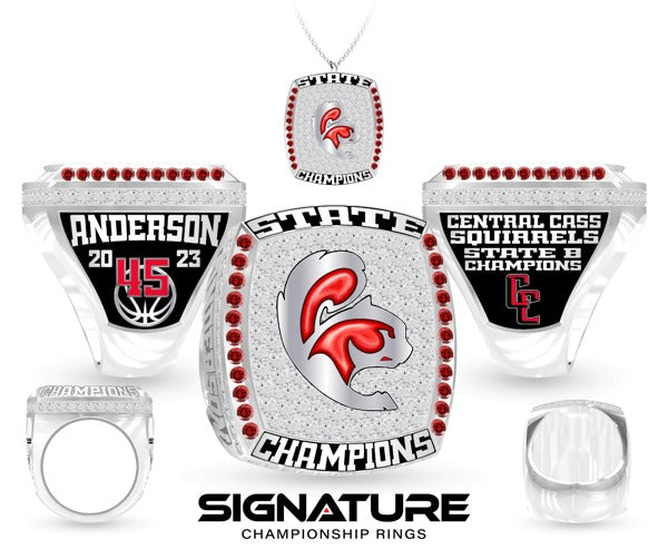 Central Cass High School Basketball -Women's 2023 Championship Ring