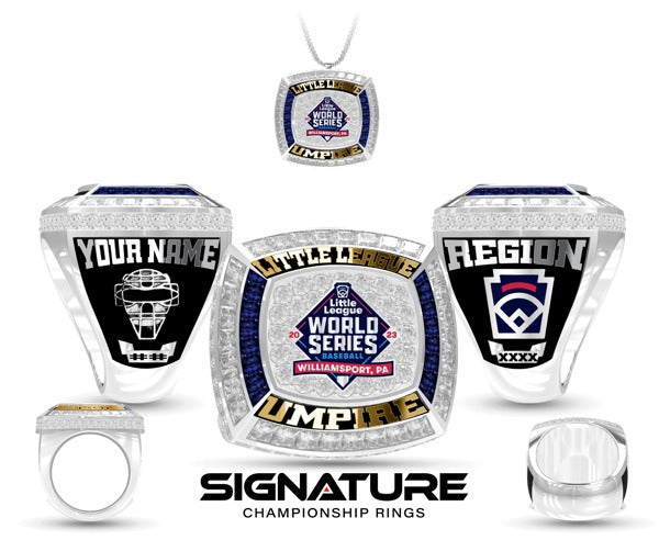 Little League World Series Umpires Baseball 2023 Championship Ring