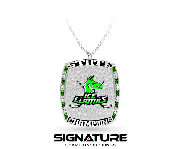 South County Ice Llamas Hockey -Men's 2023 Pendant