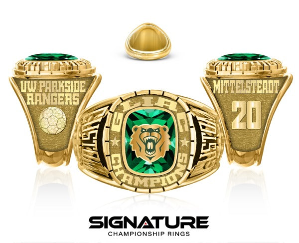 Jackson Mittelsteadt UW Parkside Rangers Ring