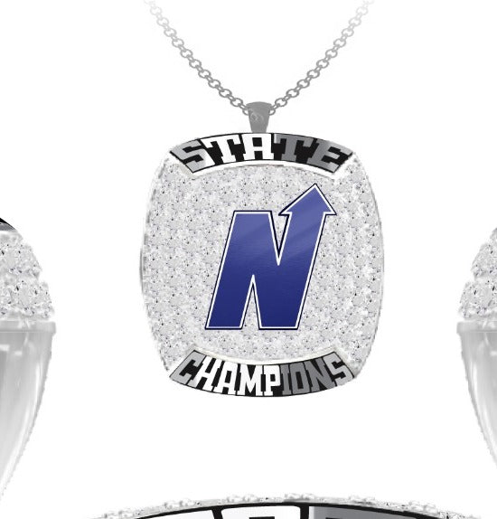 Edmond North High School Swimming & Diving 2023 Pendant