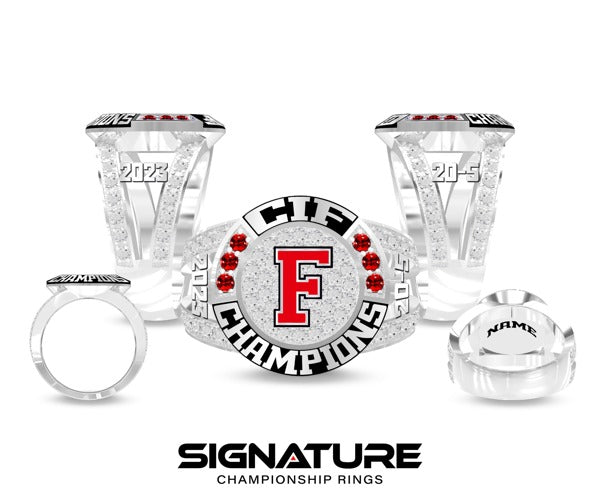 John C Fremont High School Cheer 2023 Fashion Ring