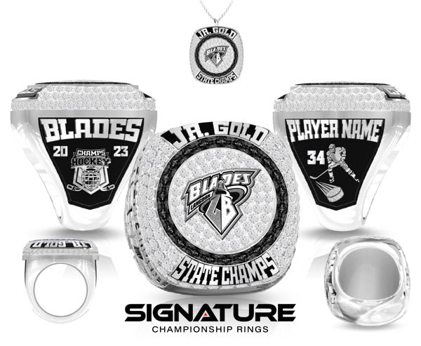 Langdon Area School Hockey -Men's 2023 Championship Ring