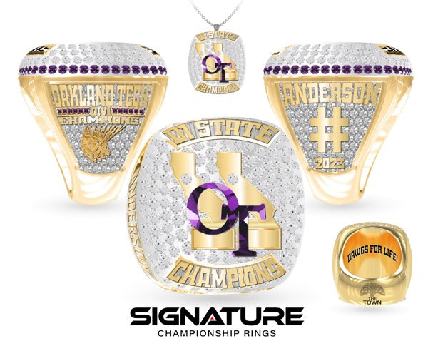 Oakland Technical High School Basketball -Women's 2023 Pendant